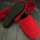 Женские тапочки из норки и овчины с закрытым носом Женские тапочки из норки и овчины с закрытым носом