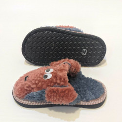 Детские тапочки  из натурального меха овчины (Кёрли)