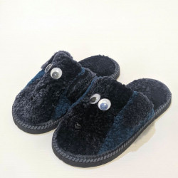 Детские тапочки  из натурального меха овчины (Кёрли)