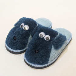 Детские тапочки  из натурального меха овчины (Кёрли)