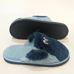 Детские тапочки  из натурального меха овчины (Кёрли)