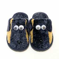 Детские тапочки  из натурального меха овчины (Кёрли)