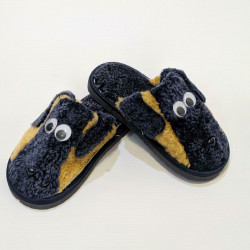 Детские тапочки  из натурального меха овчины (Кёрли)